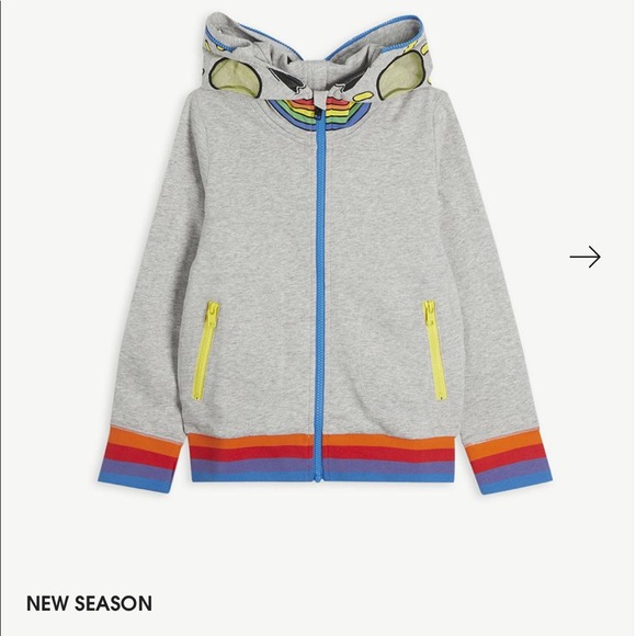 New Stella McCartney Kid’s Zip Jacket 6Y